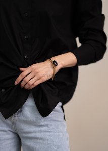 Bransoletka Dark Diamond w Kolorze Złotym