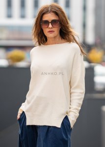 Sweter Cream Kremowy
