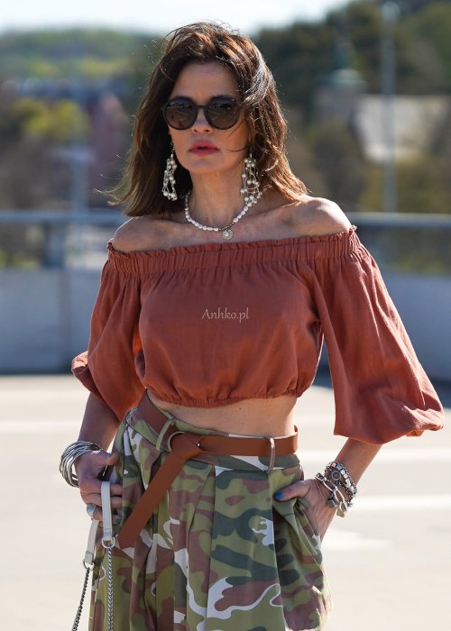 Bluzka Fabriano Brown