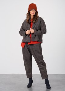 Spodnie Tailored w Kratę