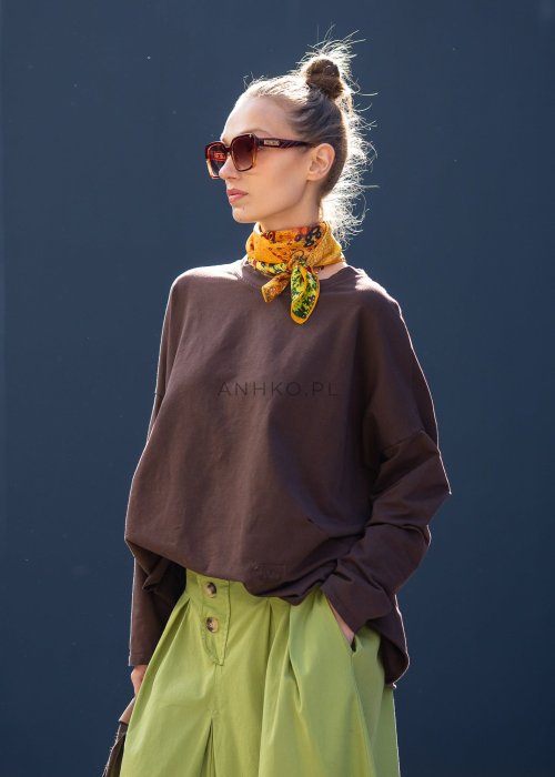 Bluza Nora Czekoladowa 