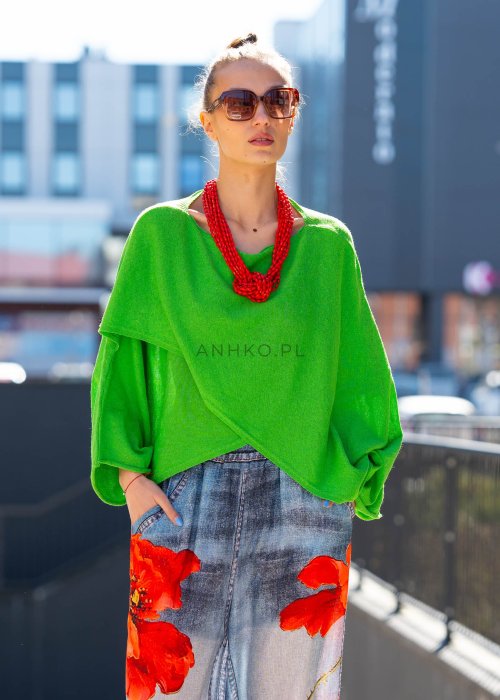 Sweter Descri Zielony 