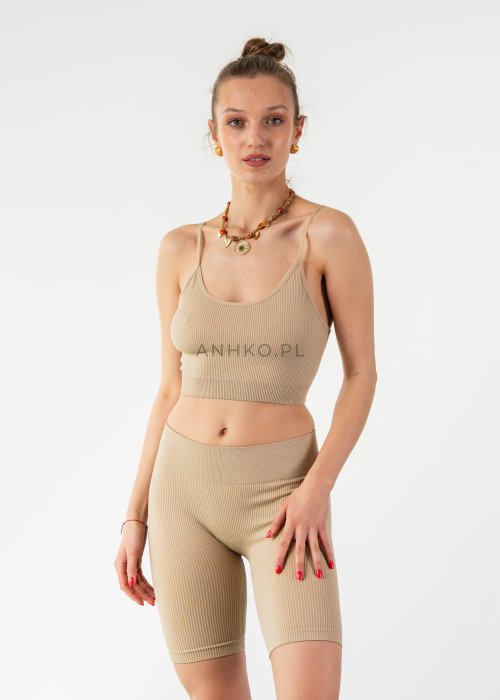 seam-legginsy-dopasowane-bezowe-3
