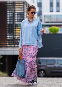 Bluza Wild Spirit Glam Błękitna 
