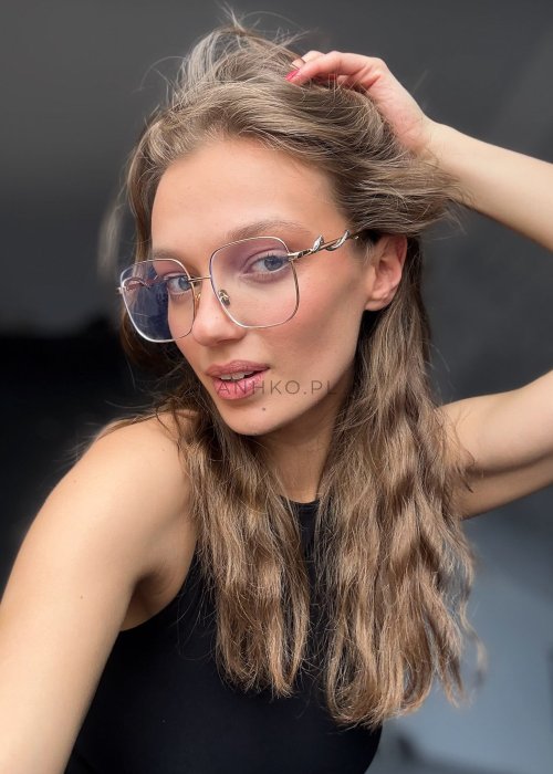 Okulary Snakee 7510 C3 Złote
