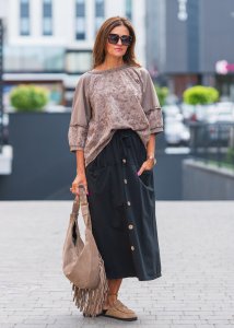 Spódnica Pocket Czarna