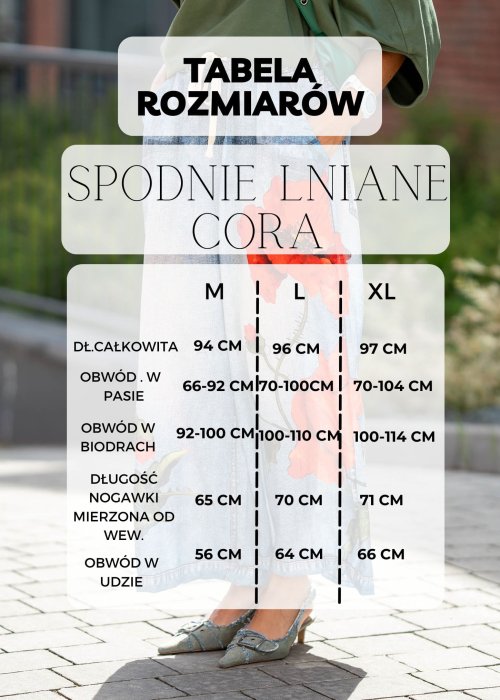 Spodnie damskie lniane w kolorze jasnoszarym, luźny krój, podwinięte nogawki, kieszenie boczne, styl casual