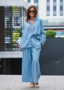 Spodnie Blue Muse Niebieskie