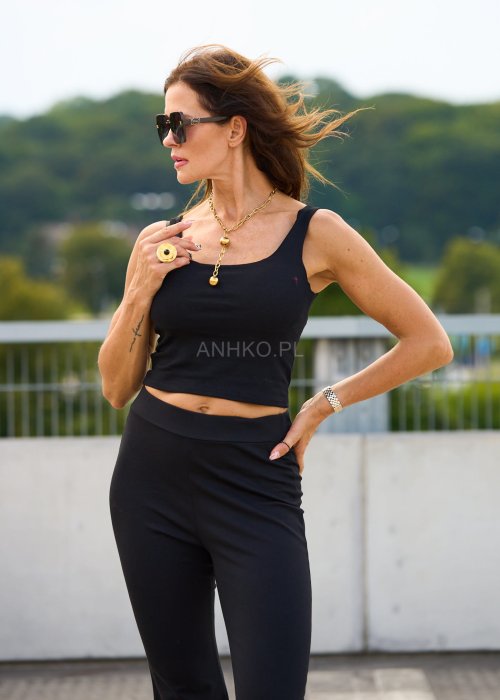 Bluzka/Top Padded Czarna