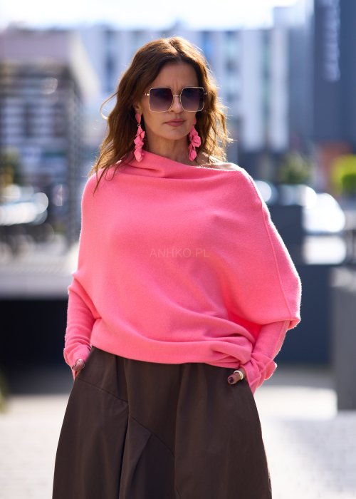 Sweter One Jasnoróżowy