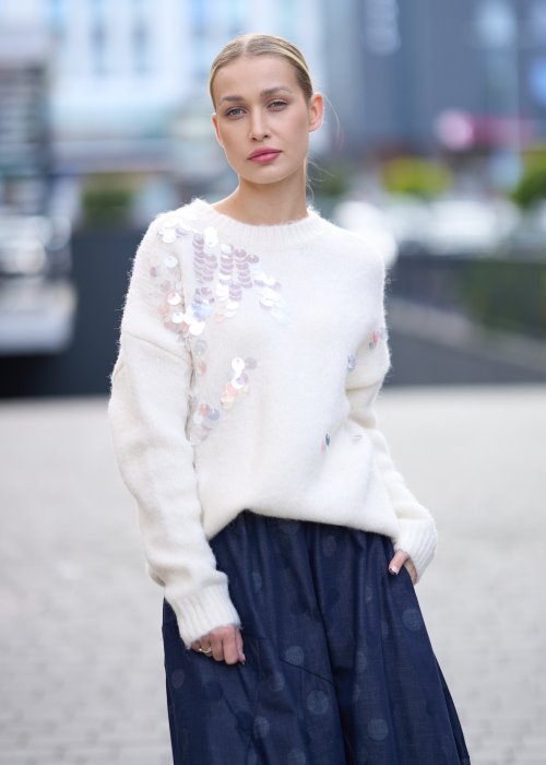 Sweter Pearl Kremowy