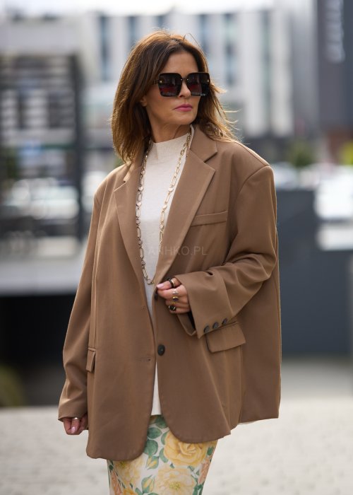 Marynarka Over Camel