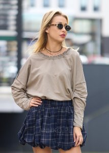 Bluzka Solira Taupe 