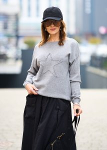 Sweter Bestar Szary