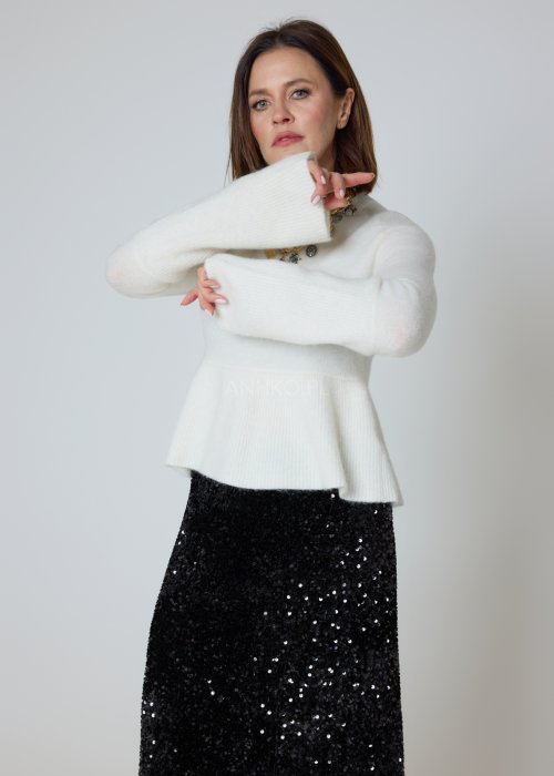 Sweter Neriane Ecru 