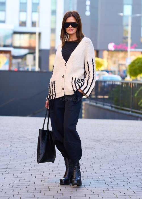 Sweter Bohoms Beżowy
