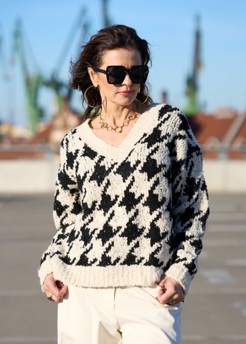 Sweter Polina Biały