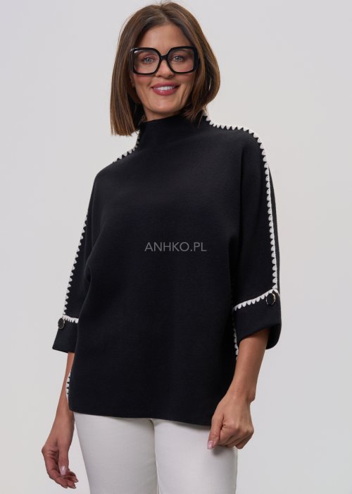 Sweter Isla Form Czarny 