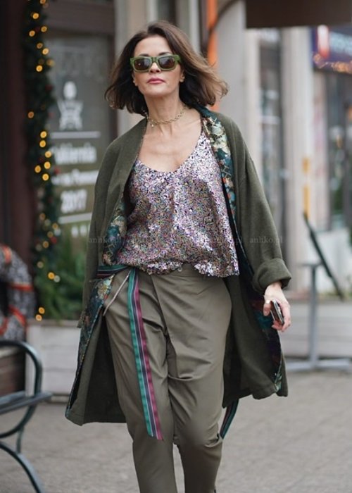 Top Marsala Multicolor