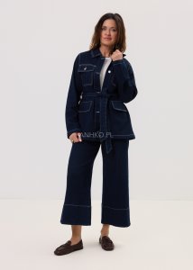Kurtka Jeansowa Utility Dark Denim 