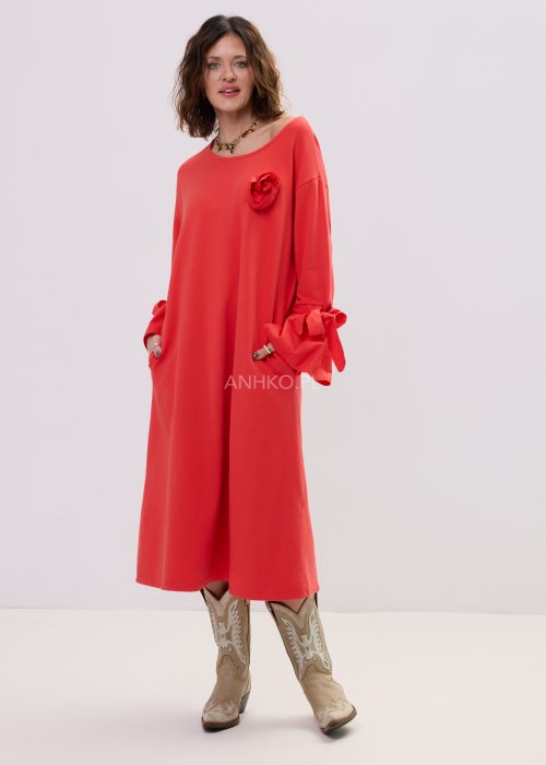 Sukienka Bodycon Koralowa