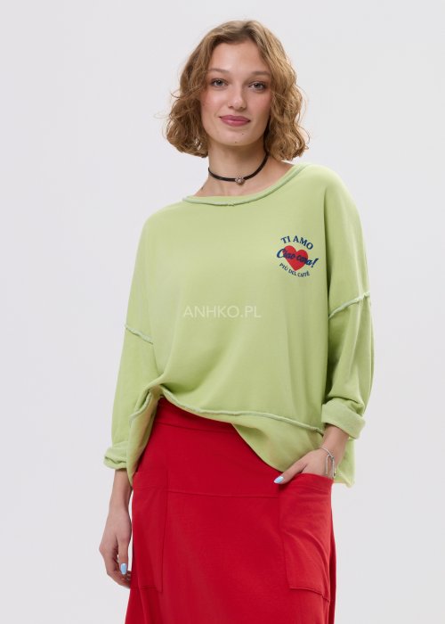 Bluza Ciao Cara Limonkowa 