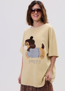 Bluzka Desert Puppy Beżowa