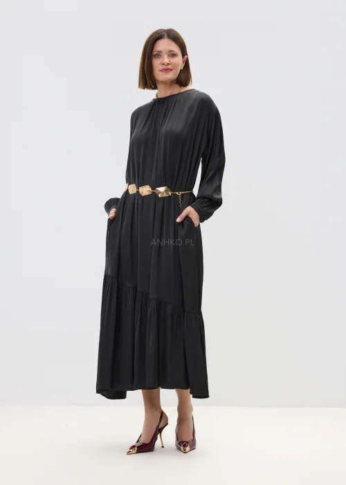 Sukienka Velvet Czarna 