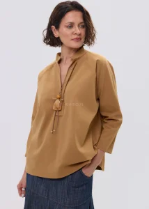 Bluzka Koszulowa Abacero Camel 