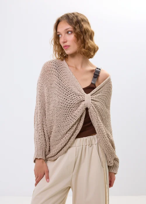 Sweter Cover Candy Beżowy 