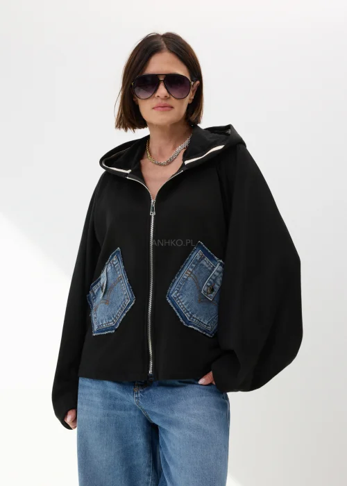 Bluza Denim Clash II Czarna 