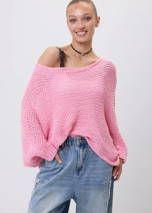 Sweter Cover Candy Różowy 