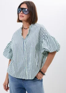 Koszula Rosalie Stripe Szałwiowa 