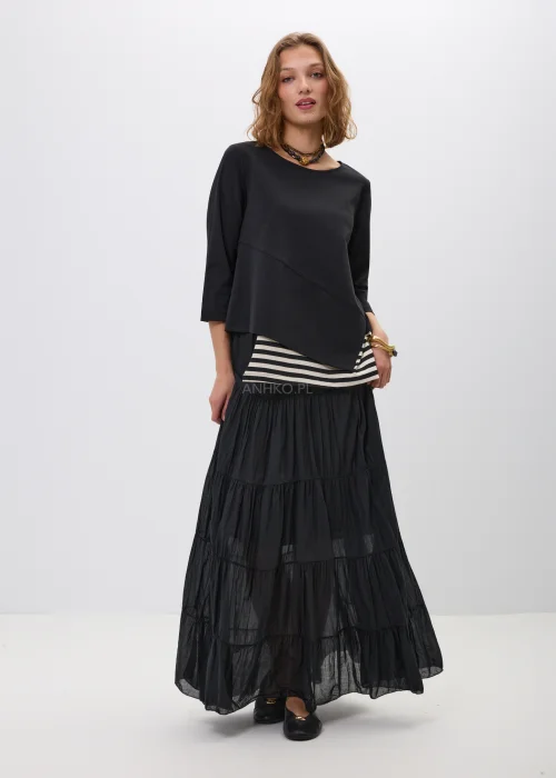 Spódnica Tropical Maxi Czarna 