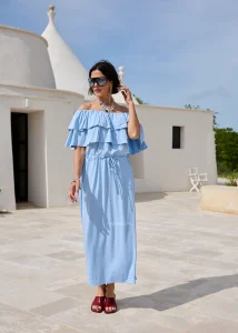 Sukienka Hiszpanka Cocoa Mir Baby Blue 