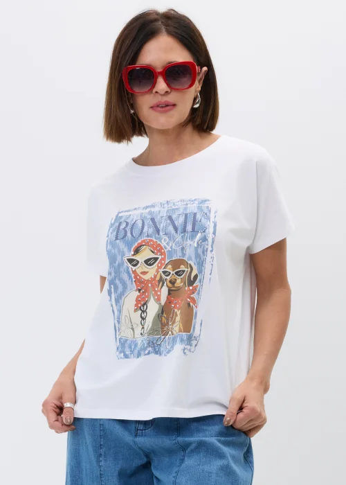 Bluzka Fashion Verona Bonnie Blue Biała