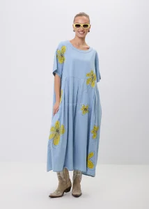 Sukienka Denim Bloom Soleil Błękitna 