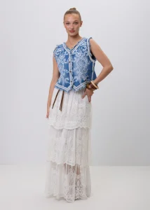 Spódnica Lace Mirage Biała 